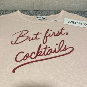 Wildfox - But First Cocktails T-Shirt